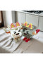 Stackable Multipurpose Toy Storage Bin with Cute Bunny Theme