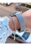 Steel Mesh Cord Women's Wristwatch 3 Atm Waterproof with 2 Years Warranty - 7