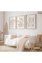 Wooden Framed 3 Piece Abstract Painting Home Home Living Room Bedroom Balcony Decor Qmrc45