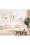 Wooden Framed 3 Piece Abstract Painting Home Home Living Room Bedroom Balcony Decor Qmrc45