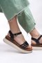 Fhalaurel Women's Sandals 0012603 Black - 5