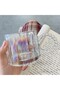 Retro Wavy Color Bead Handled Glass Cup Set of 3 300 ml