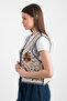 Hatunatila Ethnic Pattern Front Lace-Up Süzine Knitwear Vest - 4