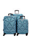 MATRIX 3 Pieces Hard Side Luggage Set - Turkish Blue