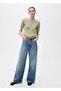 Cotton Knitwear Short Sleeve Sweater - 2