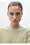 Cotton Knitwear Short Sleeve Sweater - 6