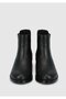 Black Leather Women's Boots - 3