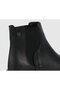 Black Leather Women's Boots - 5