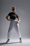 Unisex Wrinkled Fabric Summer Baggy Trousers - 2