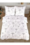 Ranforce Arabella Double Duvet Cover Set 100% Cotton |   Without Sheets - 6