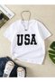 USA Printed Cotton Girls/Boys T-Shirt 3-13 Years