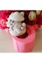 3D 5.5cm Smurfs Mushroom House Tree Flower Silicone Mold K-145, Fragrant Stone Soap Plaster Candle Mold - 8