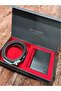 Special Boxed Patterned Leather Wallet - Belt Set of 2 Qsp.Pr2Rkd.Ek.Ryk - 2