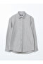 Slim Fit Long Sleeve Men's Shirt - 5