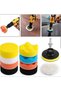 12 Piece Car Cake Polish Sponge Set-Auto Cake Polish Spiral Sponge Set - 3