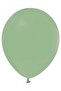 Moss Green Balloon 12" - 30 cm Latex Moss Green Balloon, Pack of 10 - 2