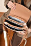 Original Women's Large Size Hand and Shoulder Bag with Print Detail - 6