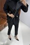 Black Trench Trousers Set 32-2237 - 2