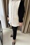 Ecru Quilted Vest 32-2221 - 3