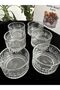 6-Piece Glass Snack Bowl 235 Cc Snack Bowl Magnolia Magnolia Pudding Bowl Snack Bowl 6 Pieces - 6