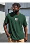 Life Live Written Front Printed Oversize Cotton Unisex T-Shirt