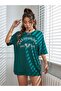 Laguna Beach California Tennis Printed Oversize Nefti T-shirt - 3