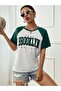 White 1898 Brooklyn Ny Printed Sleeves Nefti Oversize T-shirt - 4