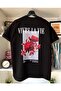 Plus Size Vivre La Vie (Live Life) Design Printed Oversize Cotton Combed T-shirt