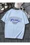 Plus Size Flower & Butterfly Flower & Butterfly Printed Oversize T-shirt - 2