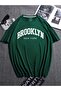 Plus Size Nefti Brooklyn Ny White Printed Oversize Cotton Unisex T-shirt