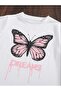 Oversize White Dreams Printed Children's T-shirt - 3