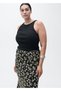Long Floral A-Line Skirt - 7