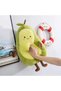 Avocado Plush Pillow Soft Cute Fun Fruit Themed Colorful Comfortable Luxury Decorative Gift - 2
