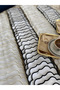 Linen Linen Ecru Color Stylish 6 Pieces Cocktail Serving Napkin - 5