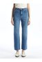 Lcw Jeans Indigo Straight Fit Women's Jean Trousers - 2