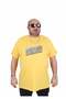 Men's Plus Size Crew Neck T-Shirt Sport 25162 Yellow