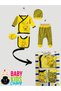 Boxed Newborn Baby Bodysuit Set 5 Pieces 100% Cotton