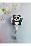 Panda Silicone Yoyo Name Card Holder Horizontal Vertical Card Protector - 2