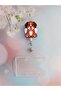 Dog Silicone Yoyo Collar Card Holder Horizontal Vertical Card Protector