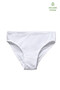 Girl's Organic Panties 2 Pack 1195 - White