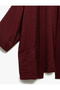 Modal Fabric Pocket 3/4 Wide Sleeve Kimono - 5