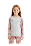 Thermal Girl's Pajama Set 60515 - Gray Melange - 4