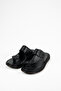 Men's Genuine Leather Flip Flops Black
