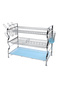 3-Layer Dish Rack, SS Dish Rack with Drainer Tray, RF2569 - 3
