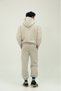 Unisex Oversize Hooded Sweatshirt and Sweatpants Set 80% Cotton 3 Yarn Fabric Comfortable and Stylish Ta - 3