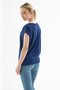 Glittery Blouse Cobalt Blue - 4