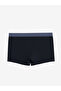 Lcw Kids Blue Printed Boys' Boxers 3Pcs - 5
