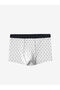 Lcw Kids Blue Printed Boys' Boxers 3Pcs - 3