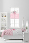 Pink and White Striped Ayda Girl Single Baby Kids Bedding Set - 2