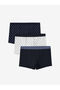 Lcw Kids Blue Printed Boys' Boxers 3Pcs